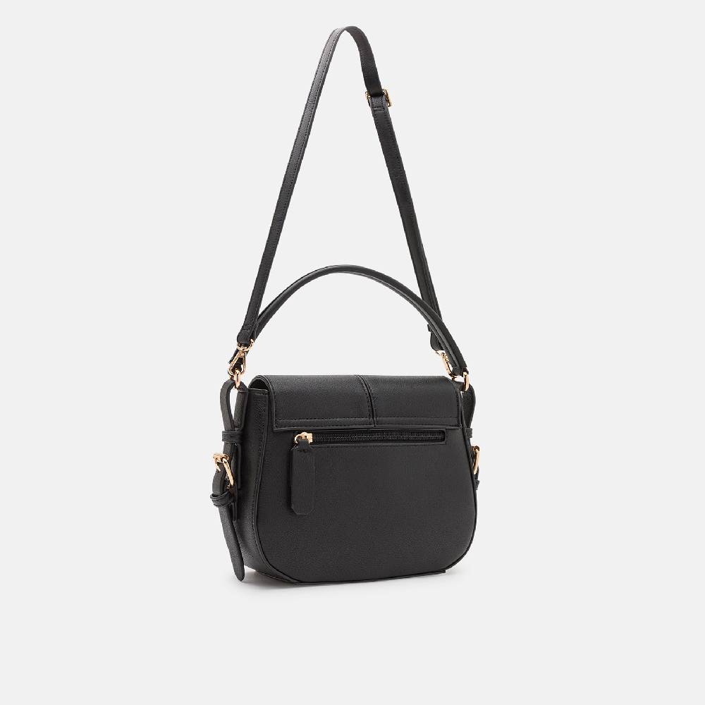 L. Credi Nadja Umhängetasche Schwarz