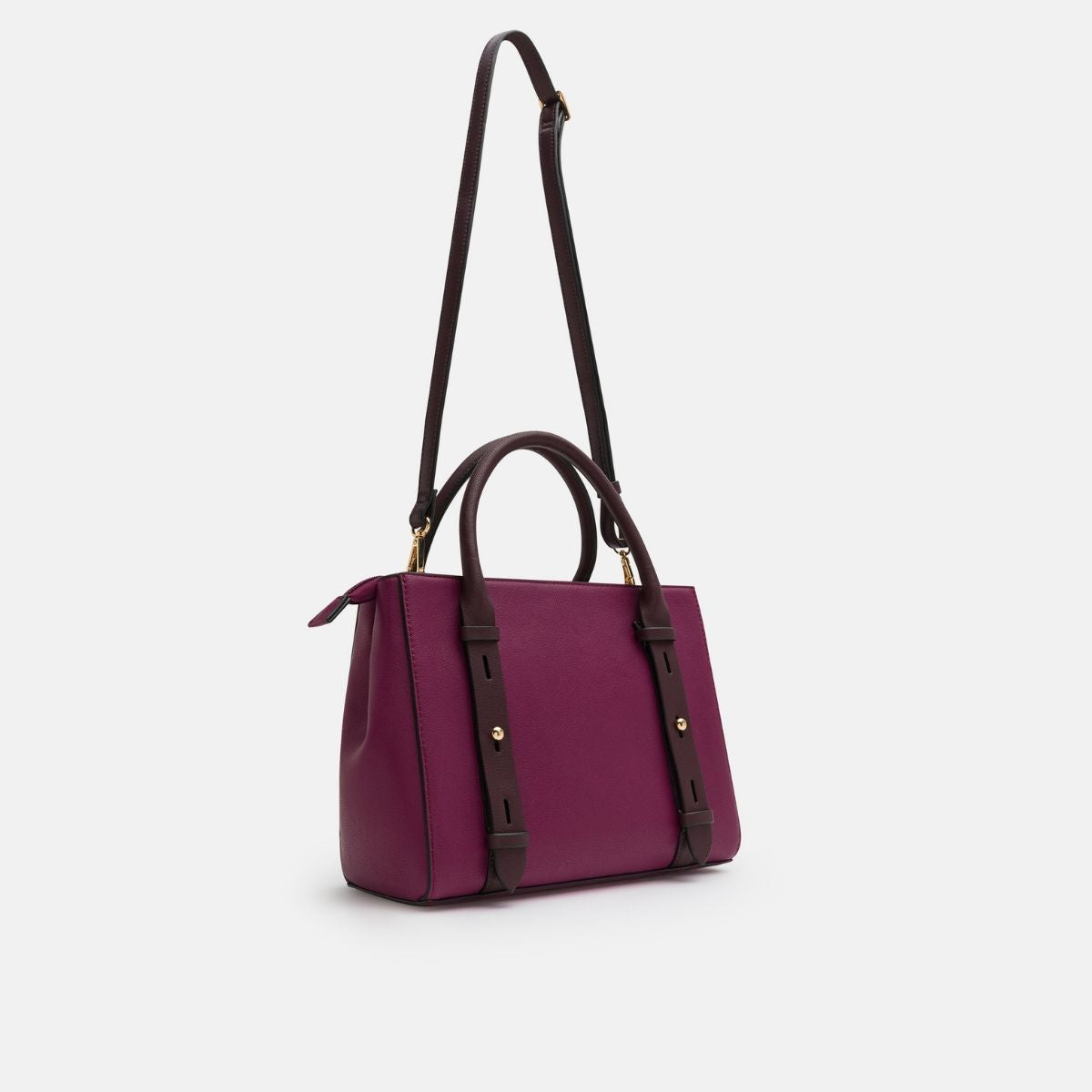 L. Credi Naemi Henkeltasche Plum