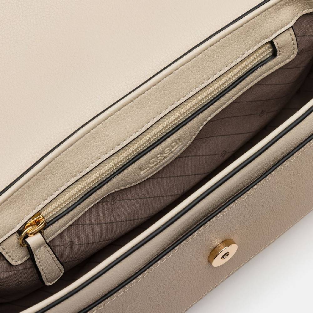 L. Credi Naemi Umhängetasche Creme