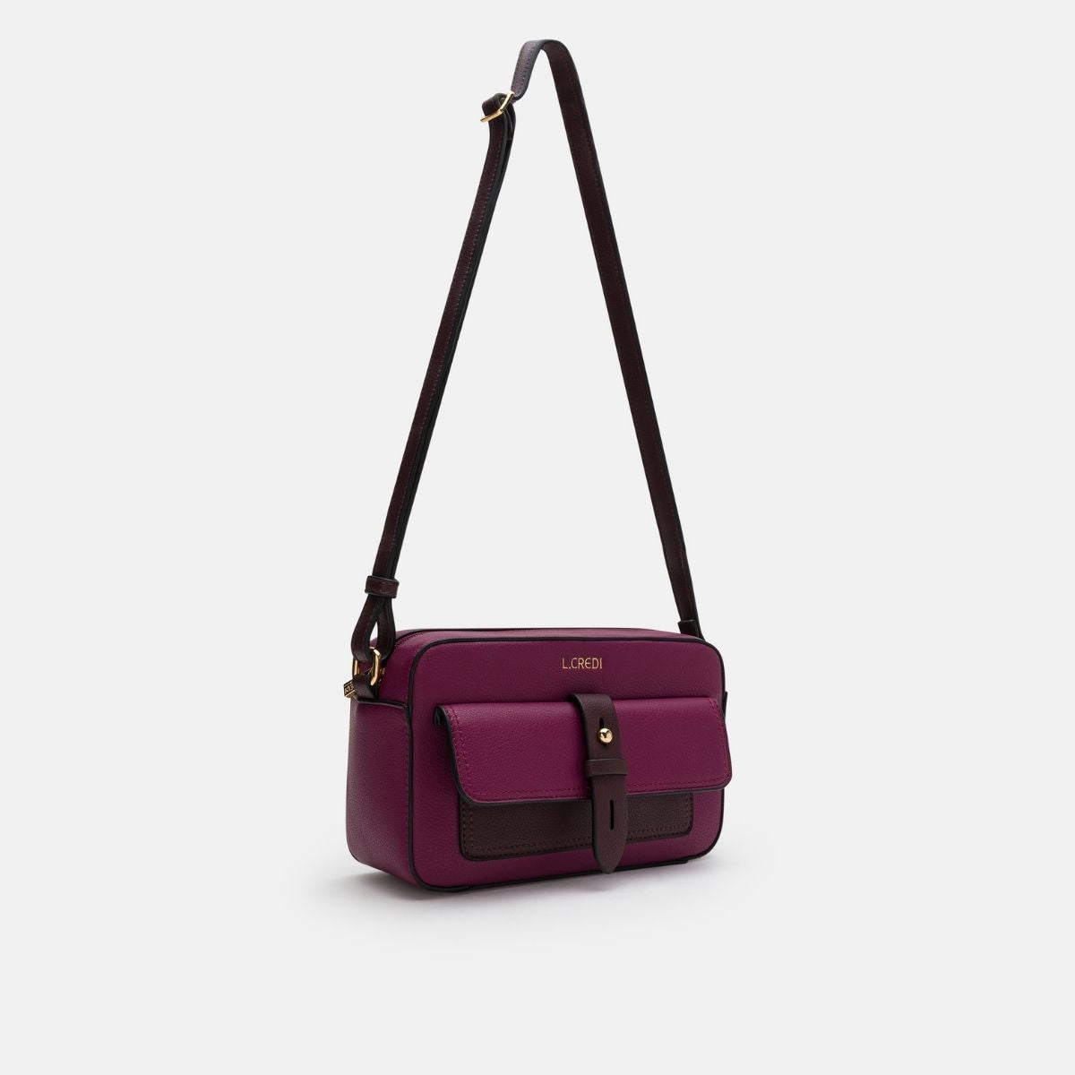 L. Credi Naemi Umhängetasche Plum