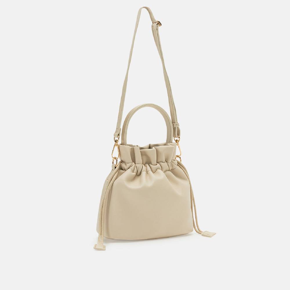 L. Credi Nahla Hobo Creme