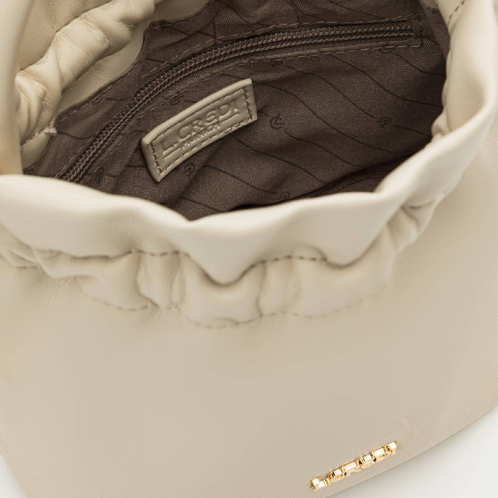 L. Credi Nahla Hobo Creme