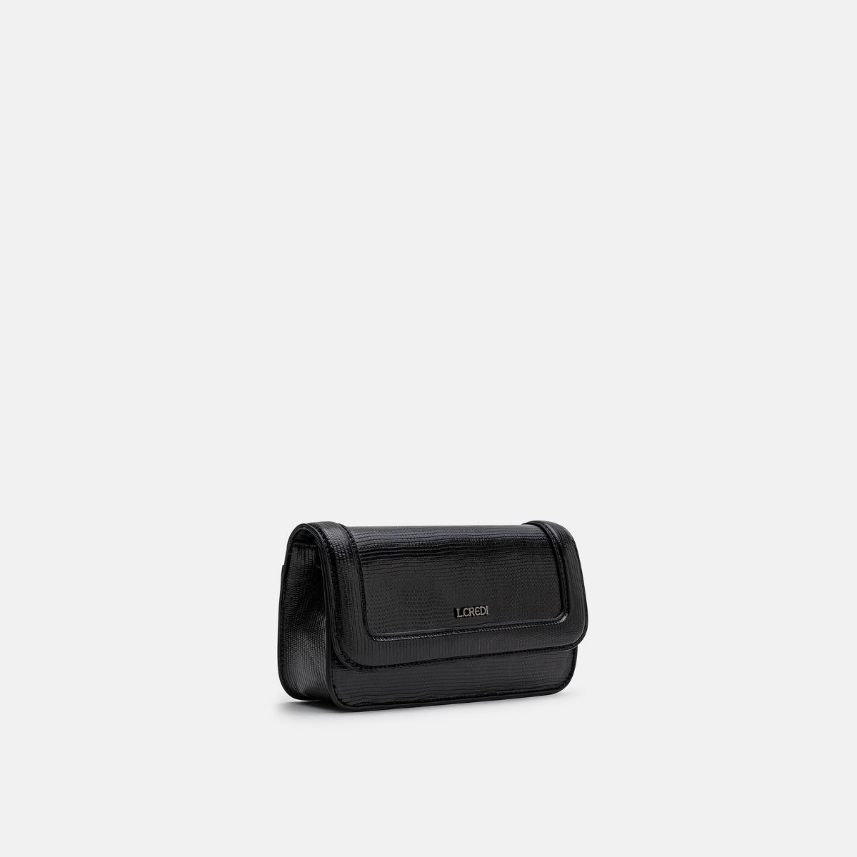 L. Credi Naimi Clutch Schwarz