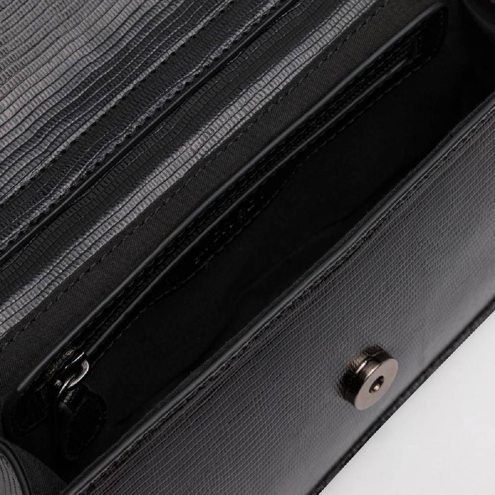 L. Credi Naimi Clutch Schwarz