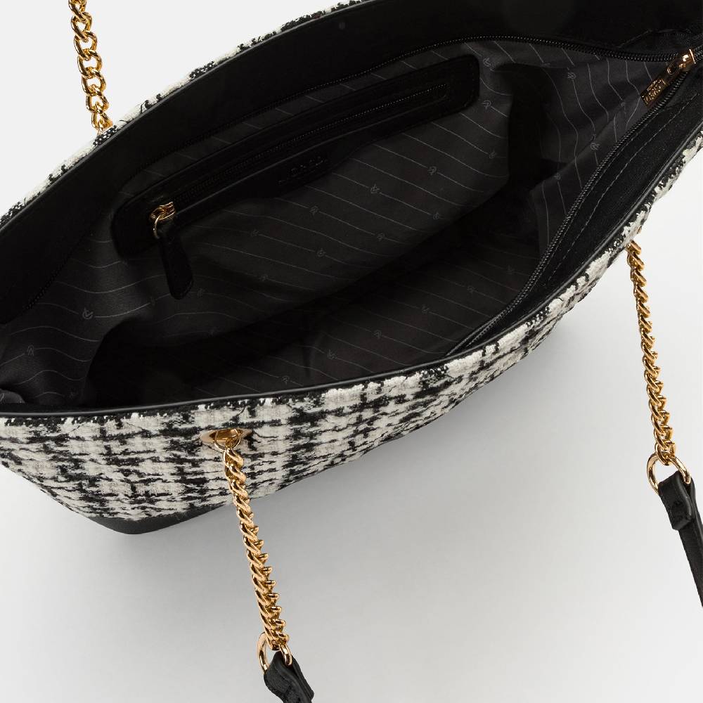 L. Credi Naissa Shopper Schwarz / Offwhite