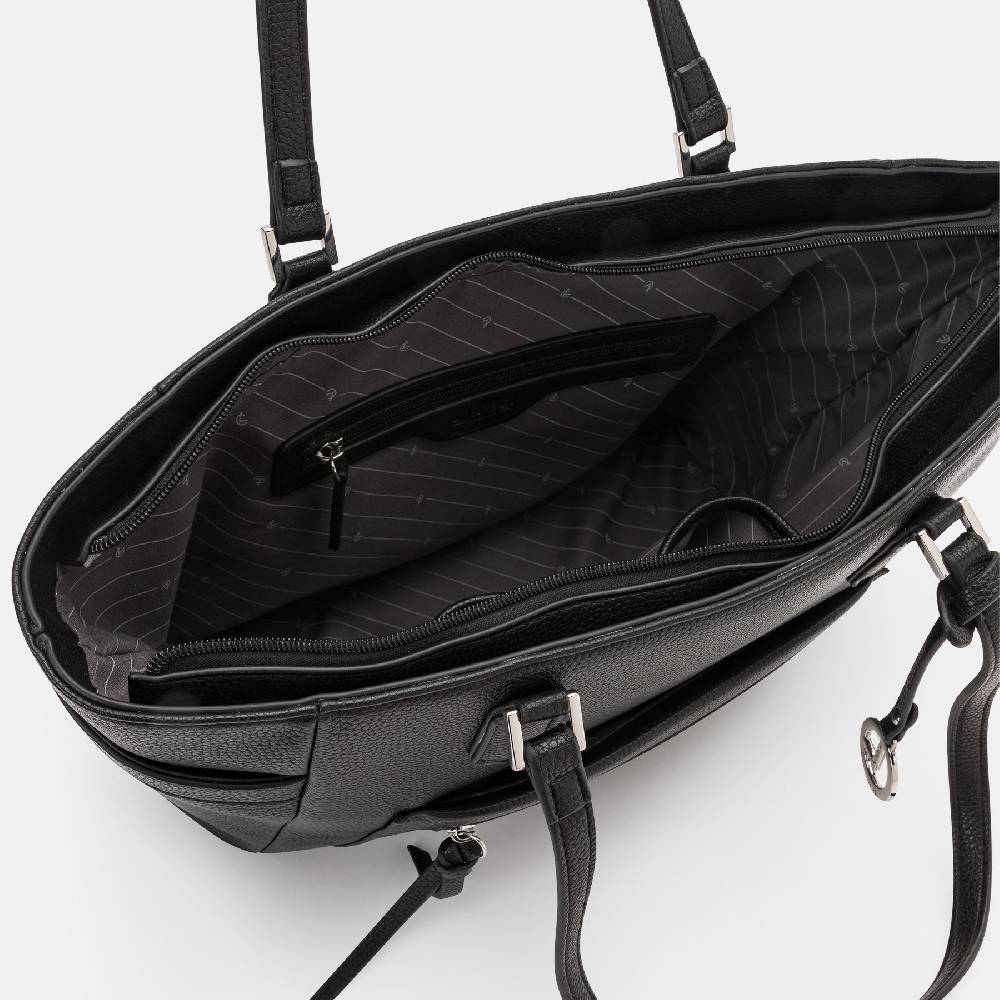 L. Credi Najuka Shopper Schwarz