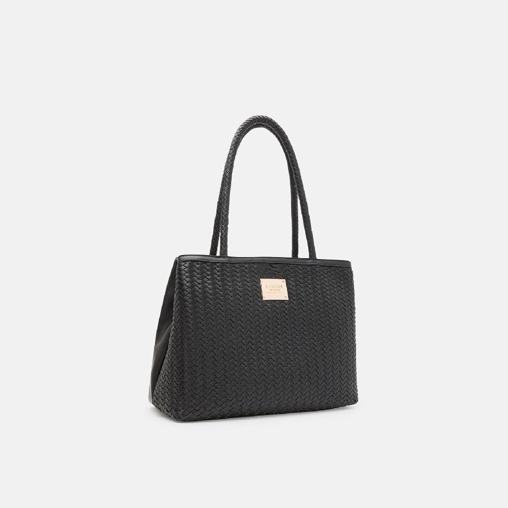L. Credi Naledi Shopper Schwarz