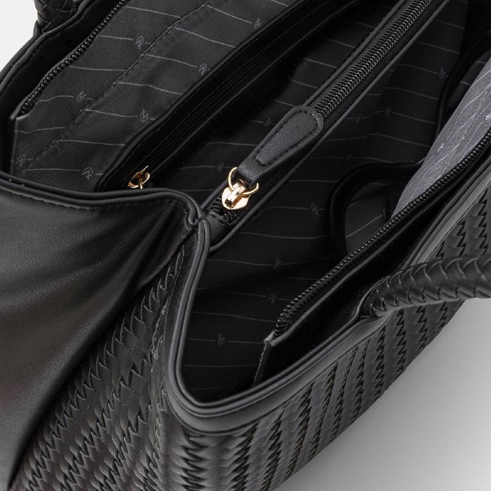 L. Credi Naledi Shopper Schwarz