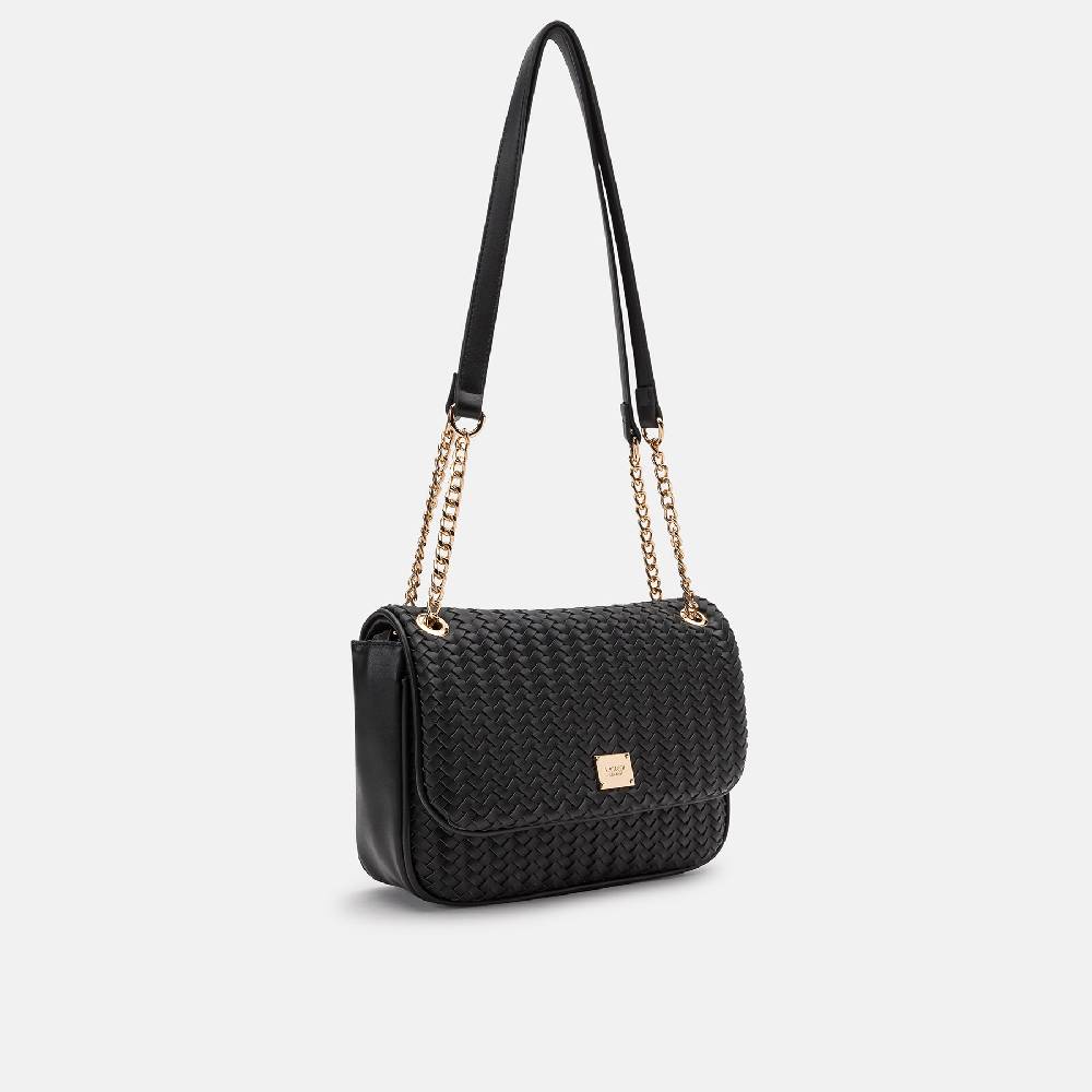 L. Credi Naledi Umhängetasche Schwarz