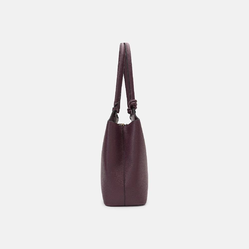 L. Credi Nalina Hobo Dark Plum