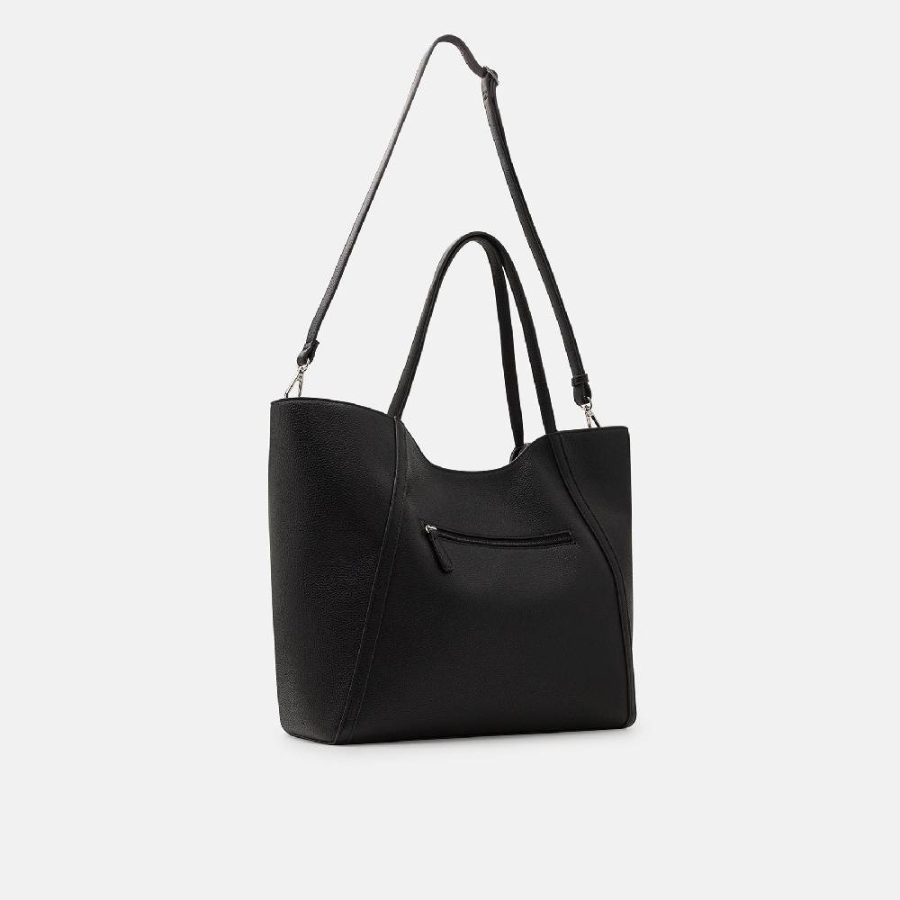 L. Credi Nanda Shopper Schwarz