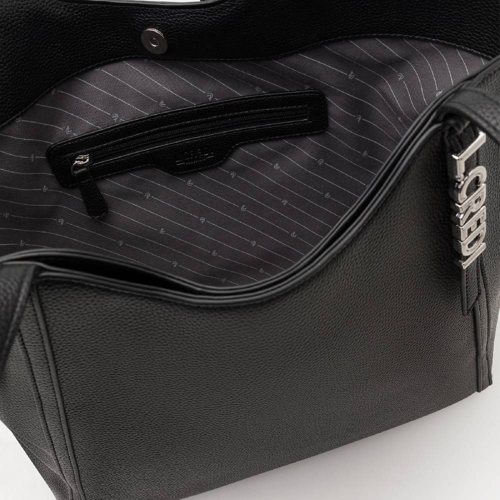 L. Credi Nanda Shopper Schwarz
