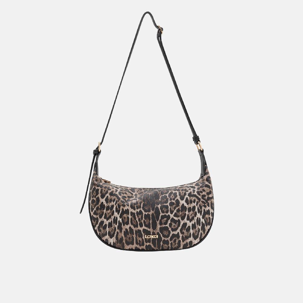 L. Credi Nane Umhängetasche braun / mix