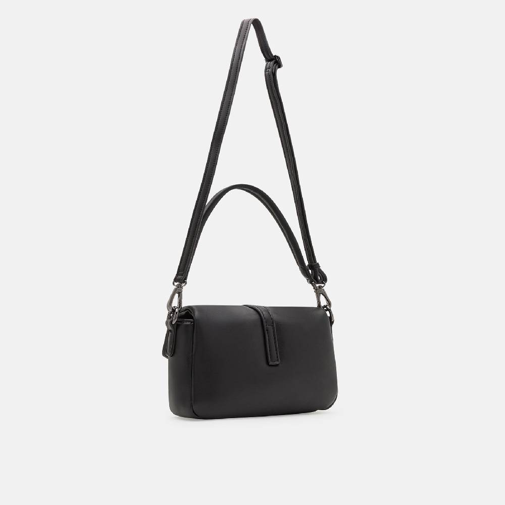 L. Credi Nayla Umhängetasche Schwarz