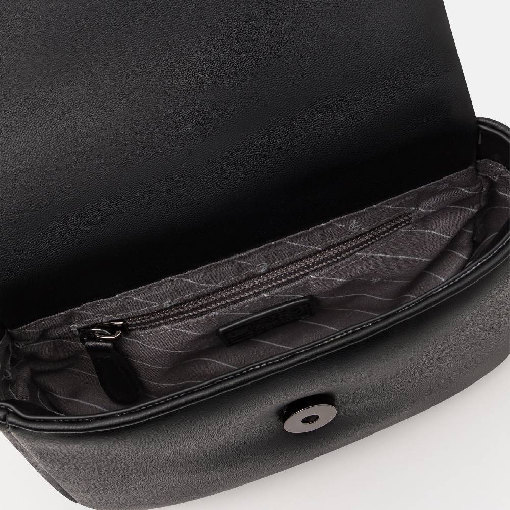 L. Credi Nayla Umhängetasche Schwarz