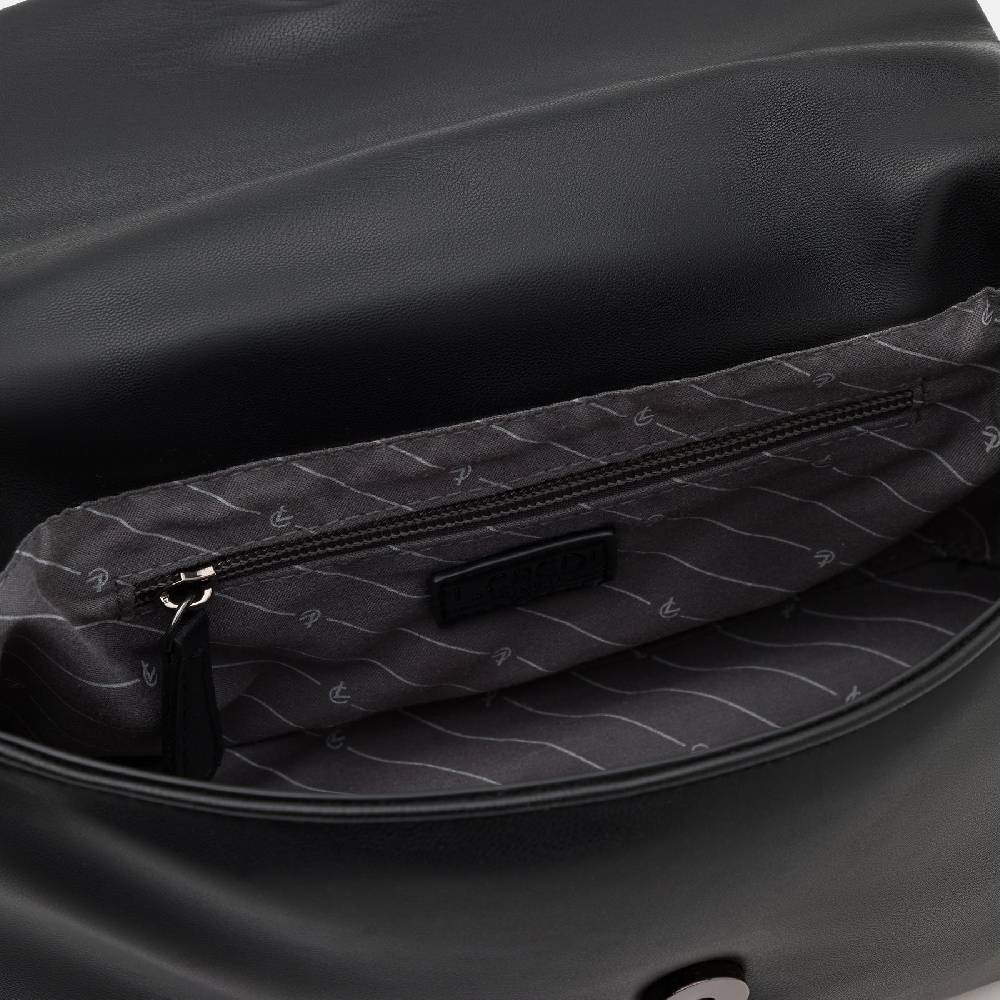 L. Credi Nayla Umhängetasche Schwarz