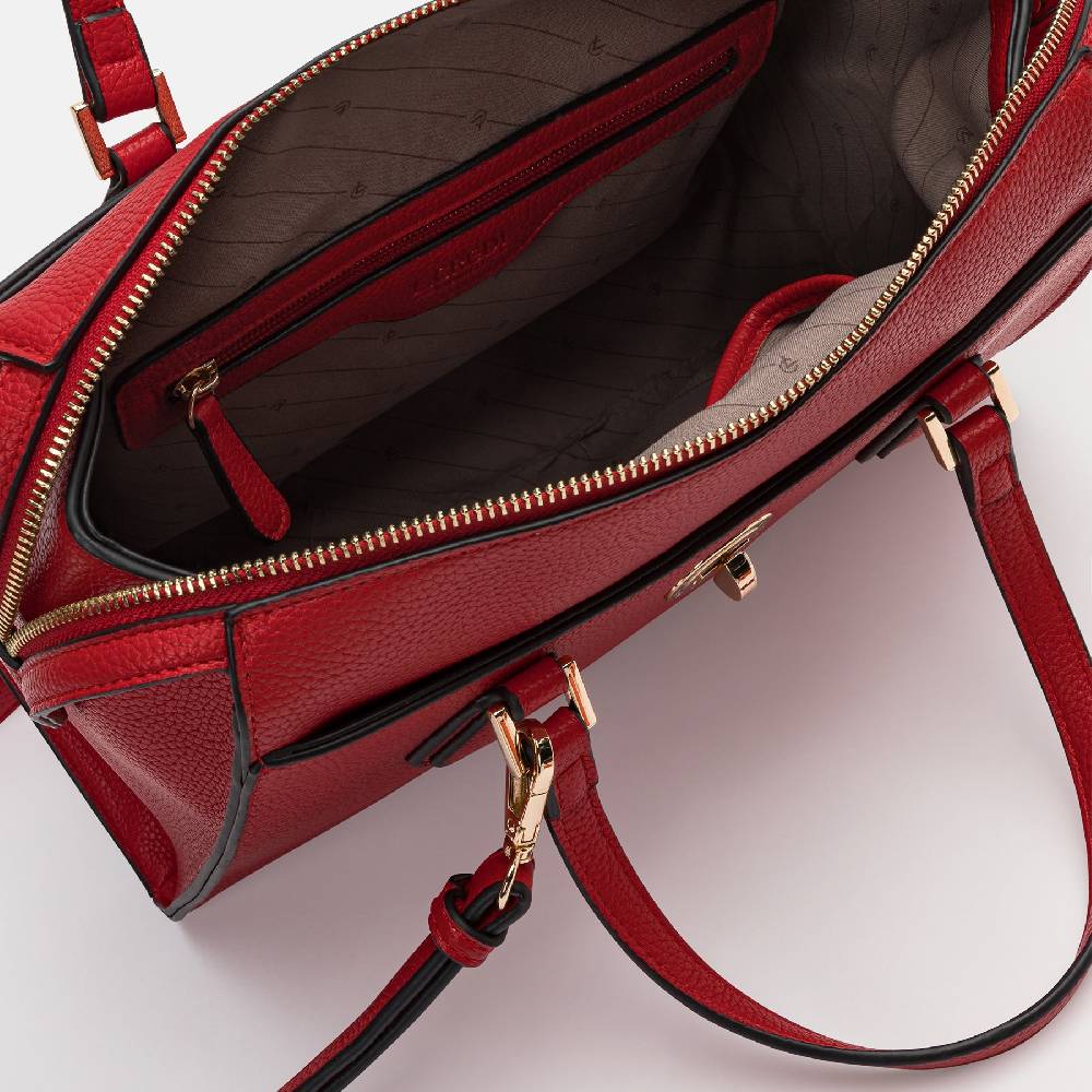 L. Credi Nediva Henkeltasche Salsa