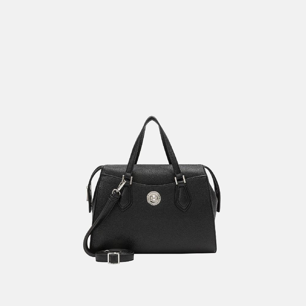 L. Credi Nediva Henkeltasche schwarz