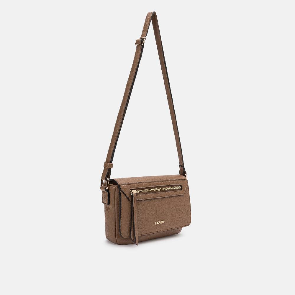 L. Credi Nela Umhängetasche Toffee