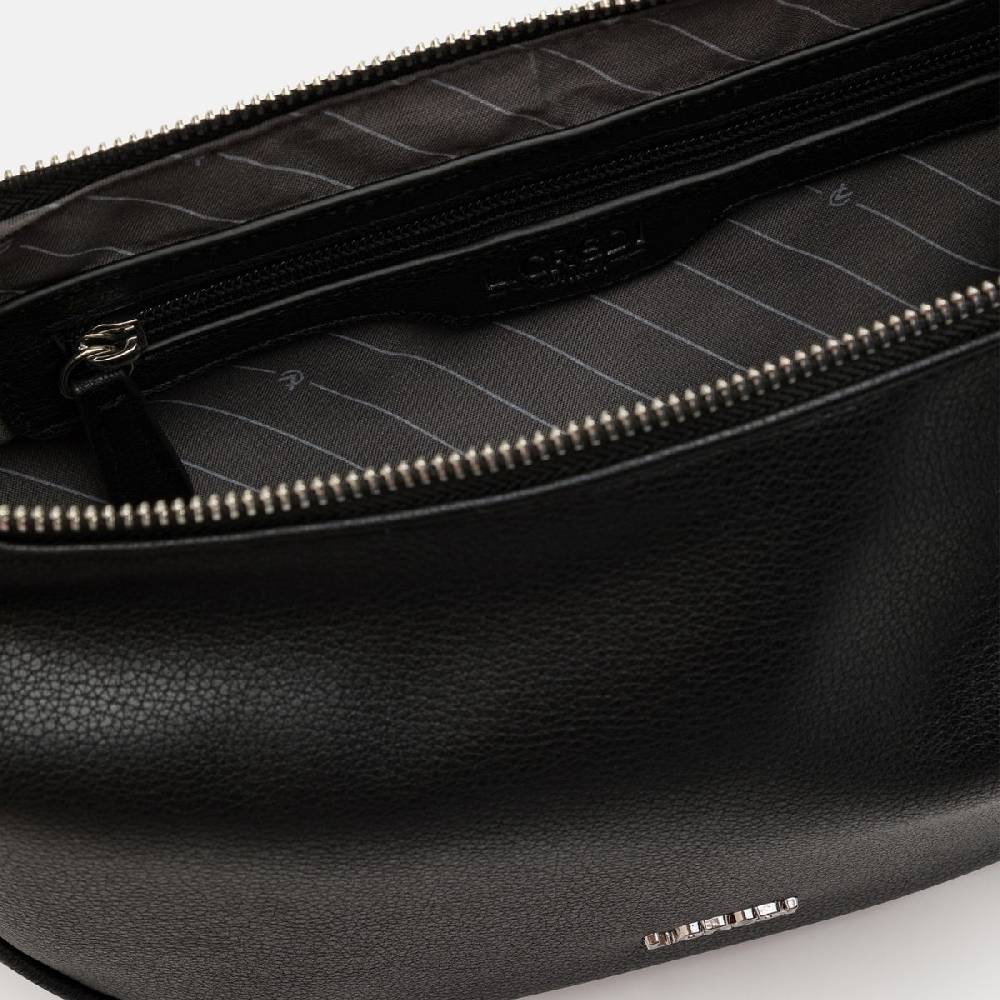 L. Credi Nelani Umhängetasche Schwarz