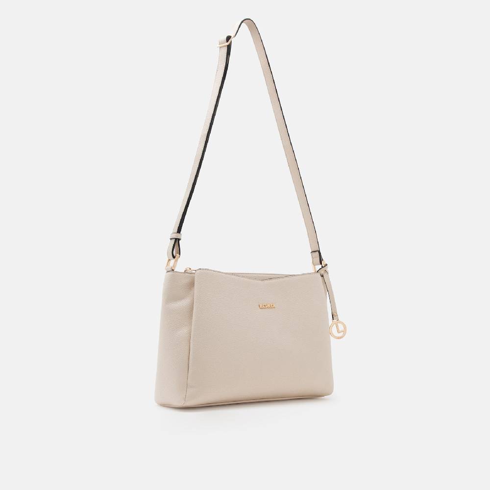 L. Credi Nele Umhängetasche Creme