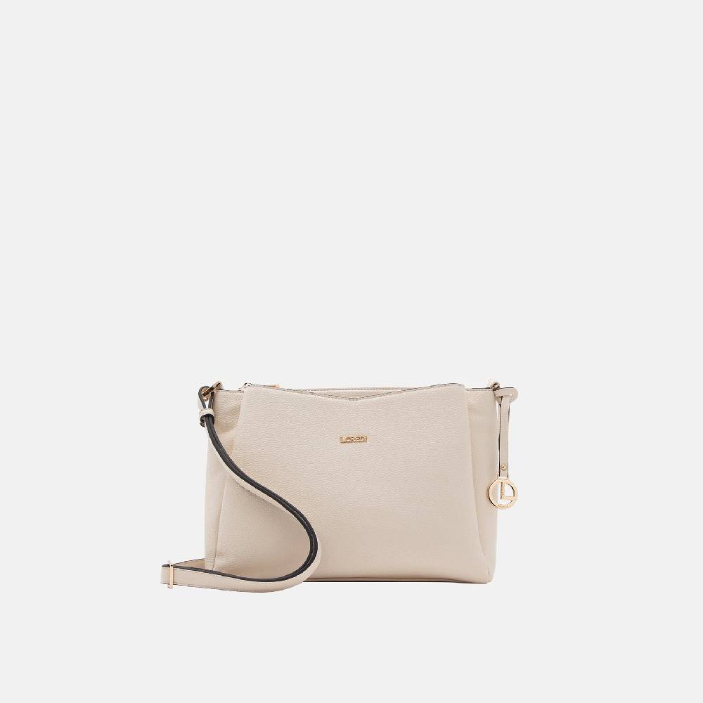 L. Credi Nele Umhängetasche creme