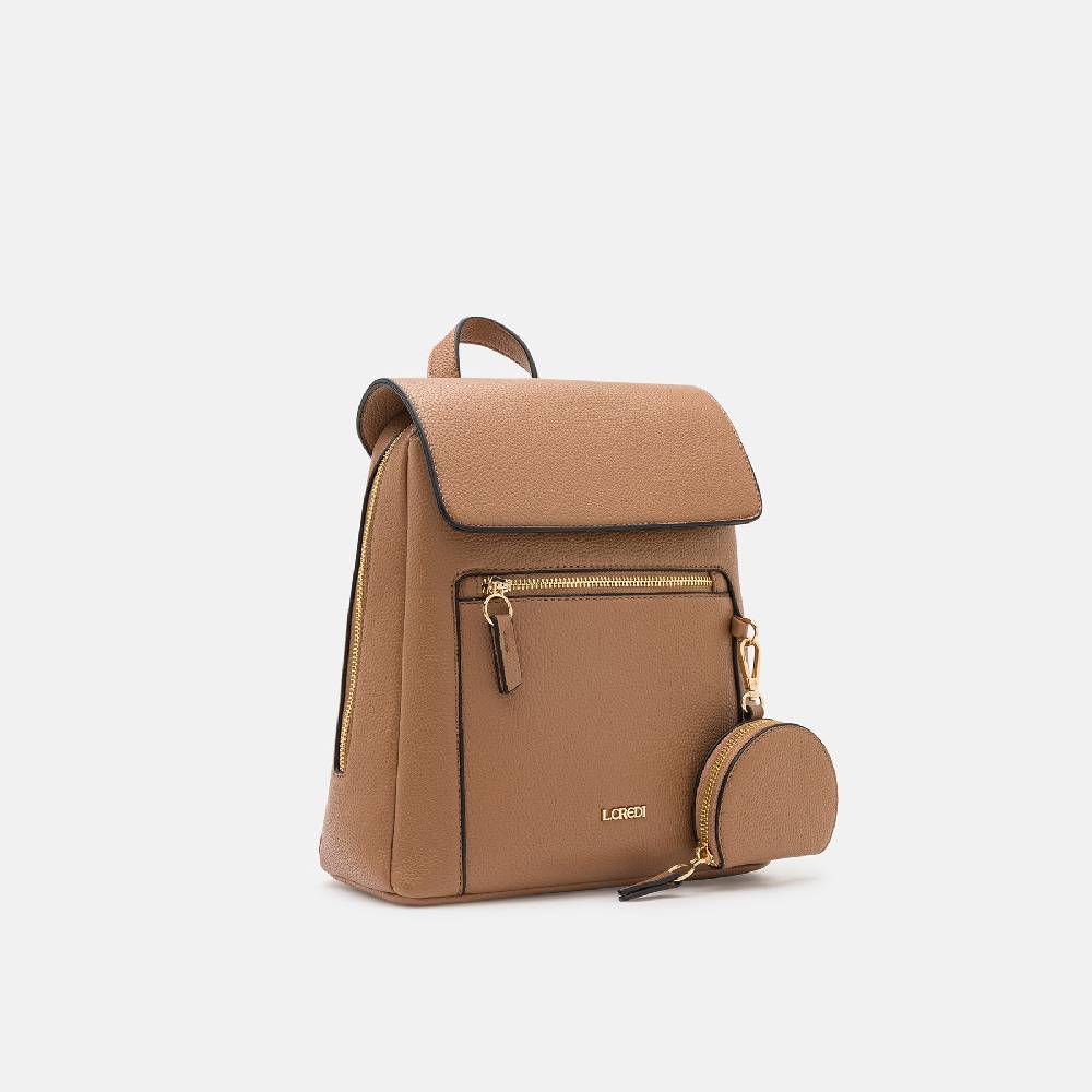 L. Credi Nevaeh Rucksack Toffee