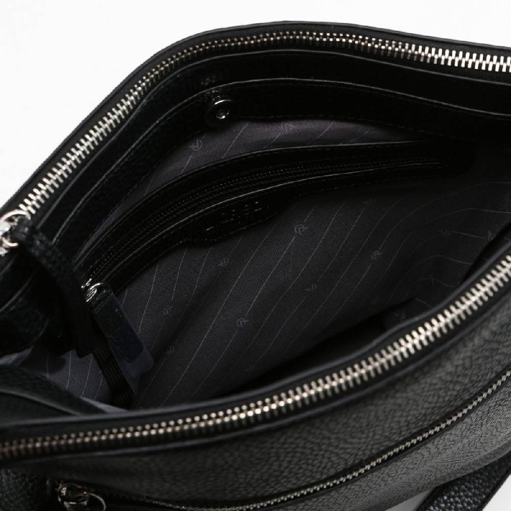 L. Credi New Orleans Umhängetasche Schwarz