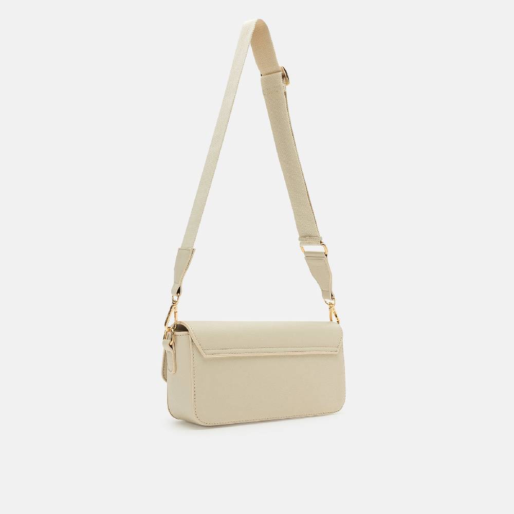 L. Credi Nia Umhängetasche Creme