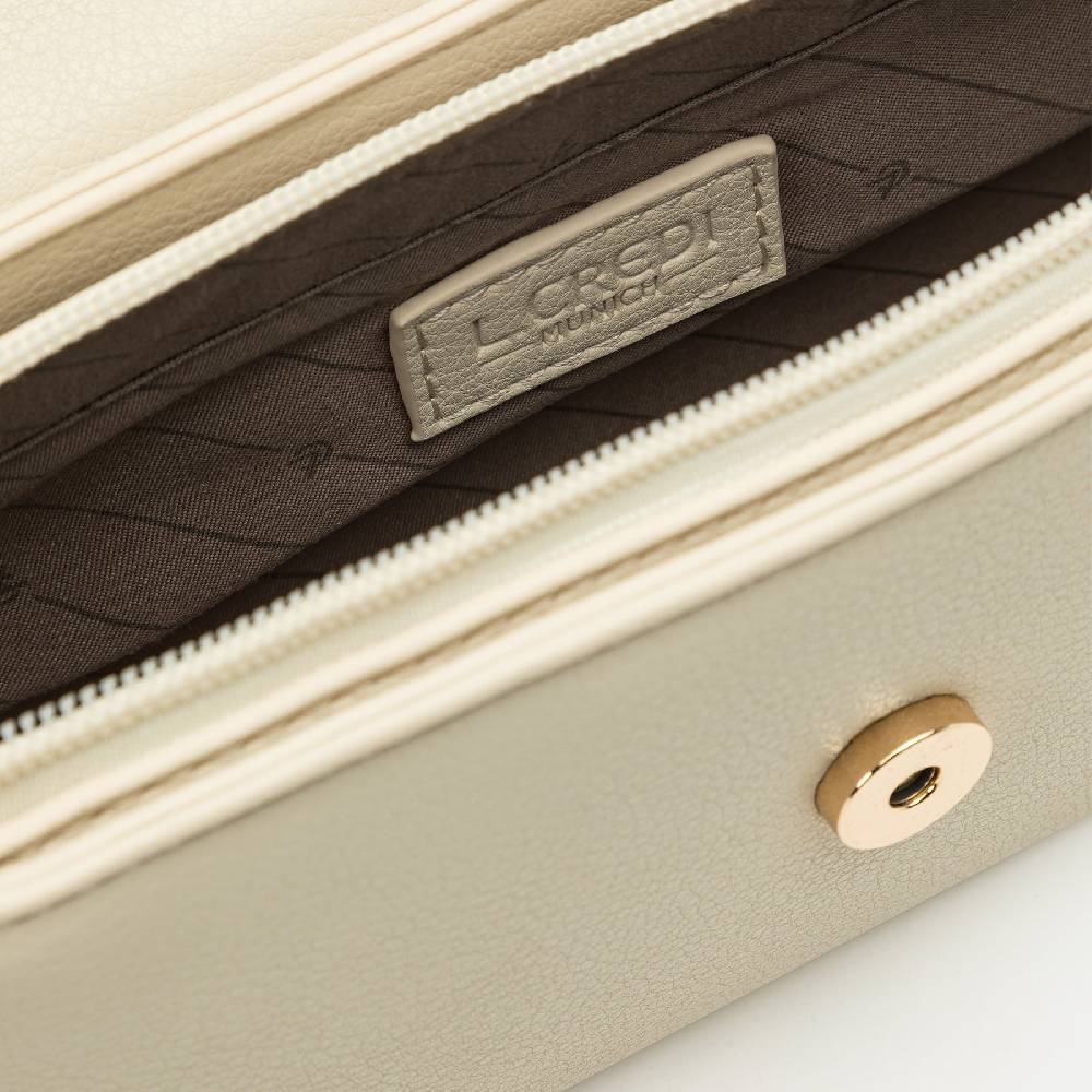 L. Credi Nia Umhängetasche Creme