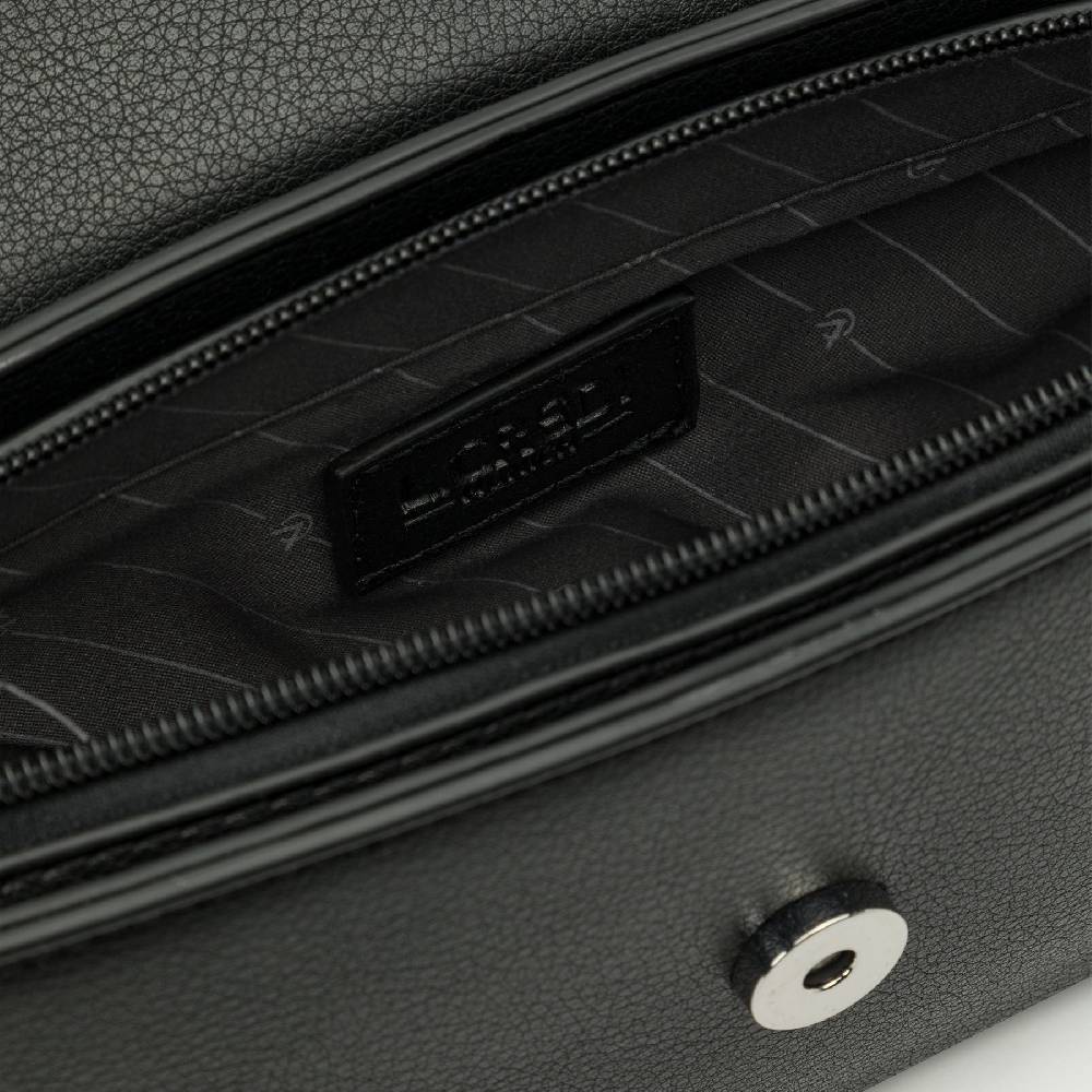 L. Credi Nia Umhängetasche Schwarz