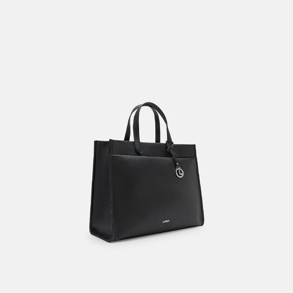 L. Credi Niala Shopper Schwarz