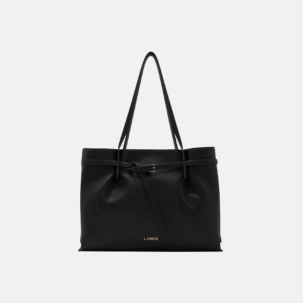 L. Credi Nieke Shopper schwarz