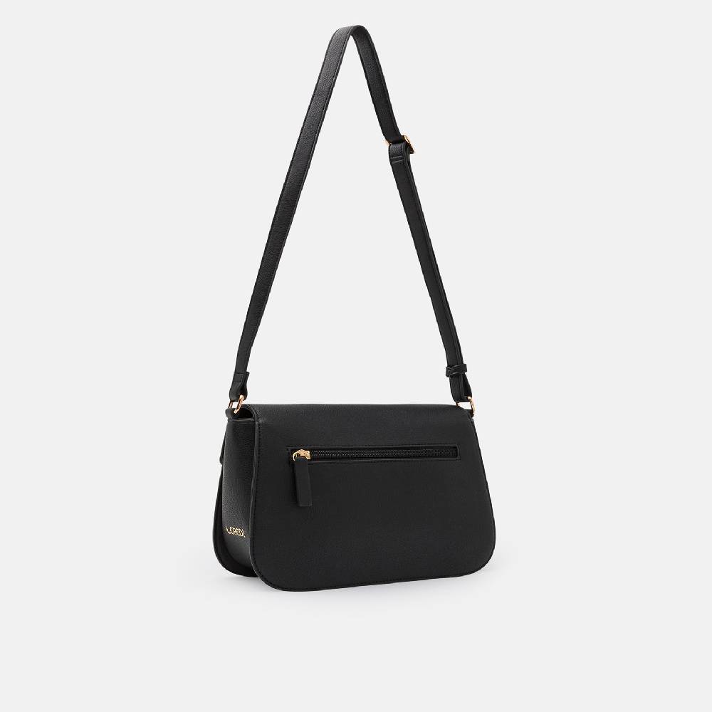 L. Credi Nieke Umhängetasche Schwarz