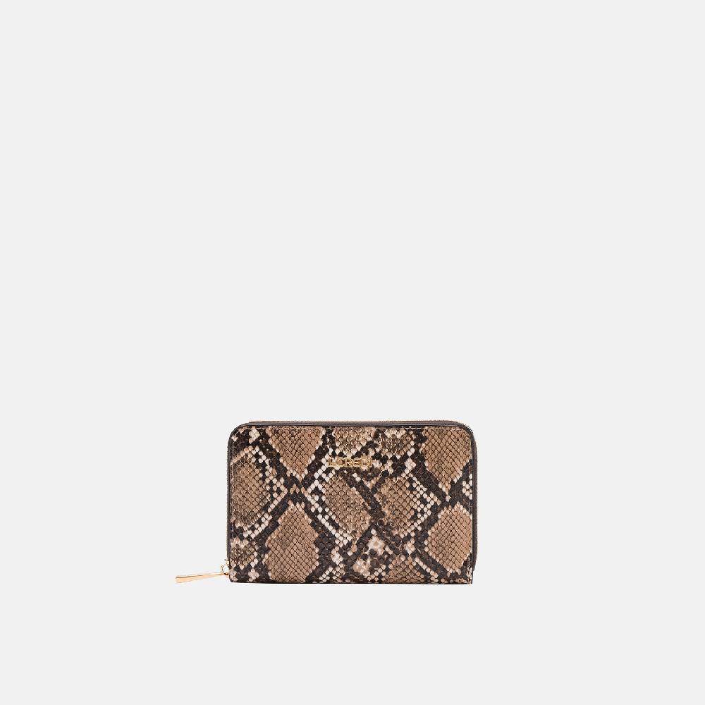 L. Credi Nigina Portemonnaie cognac / mix