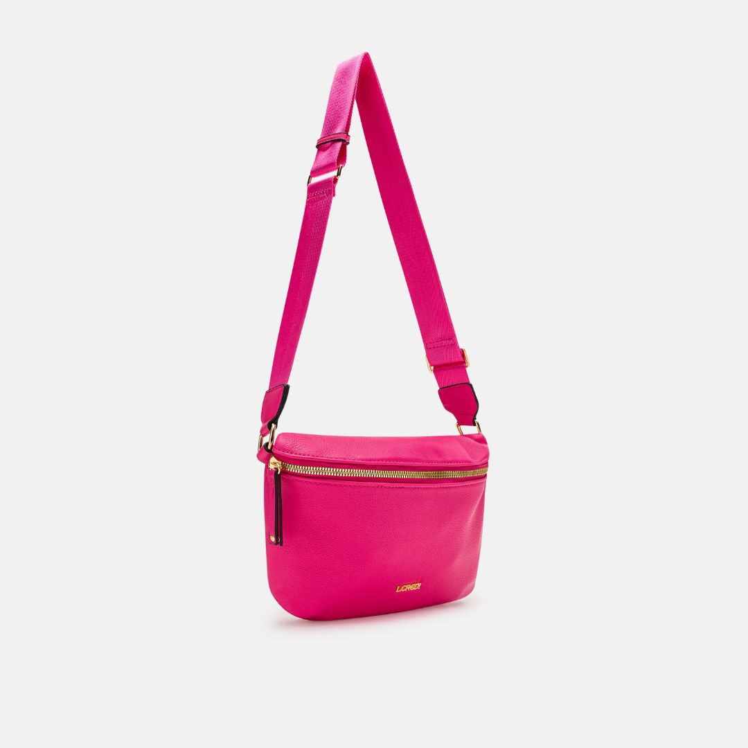 L. Credi Nilo Umhängetasche Hot Pink