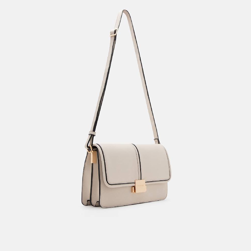 L. Credi Nina Umhängetasche Creme