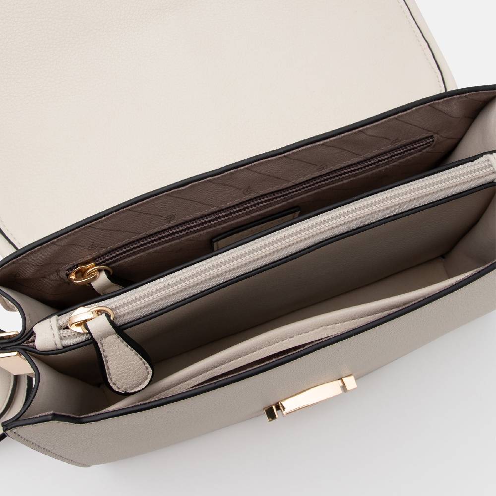 L. Credi Nina Umhängetasche Creme