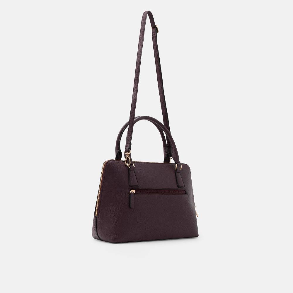 L. Credi Ninelle Henkeltasche Dark Plum