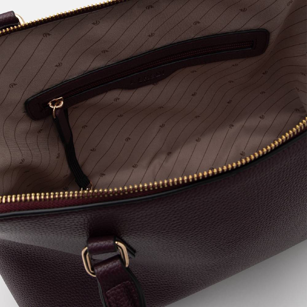 L. Credi Ninelle Henkeltasche Dark Plum
