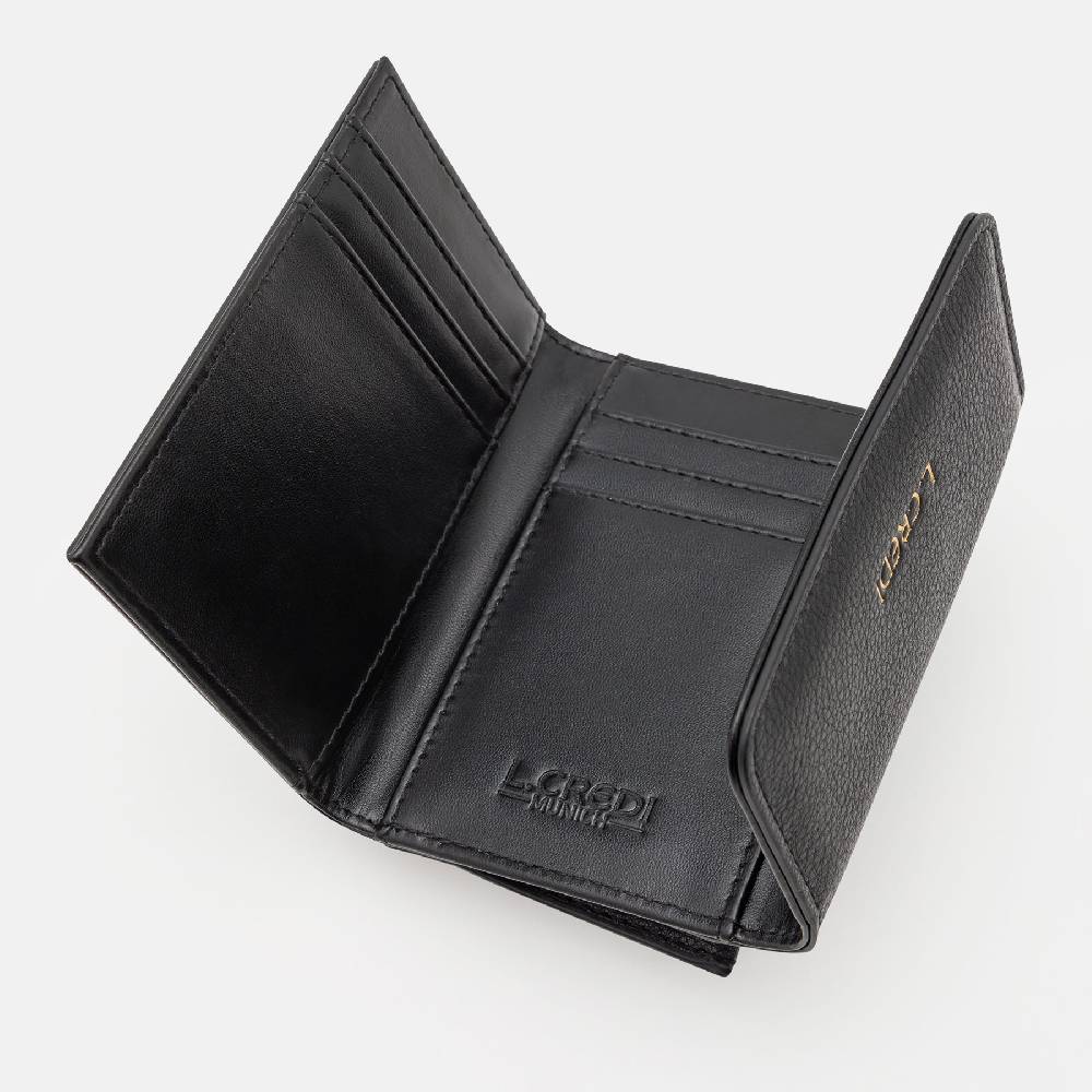 L. Credi Nizana Portemonnaie Schwarz