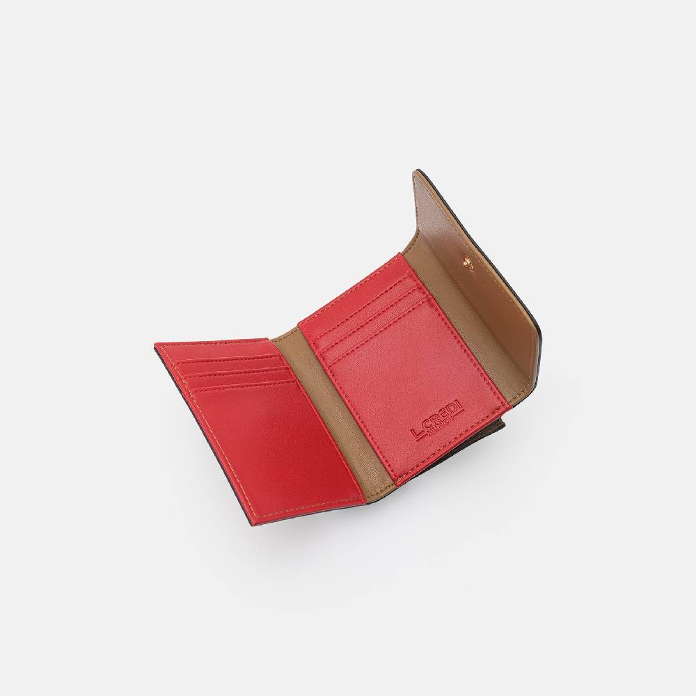 L. Credi Nizana Portemonnaie Toffee Multi