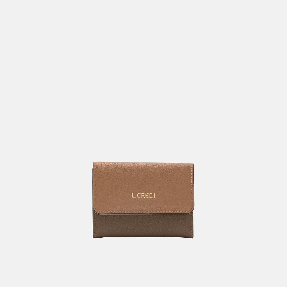 L. Credi Nizana Portemonnaie toffee multi