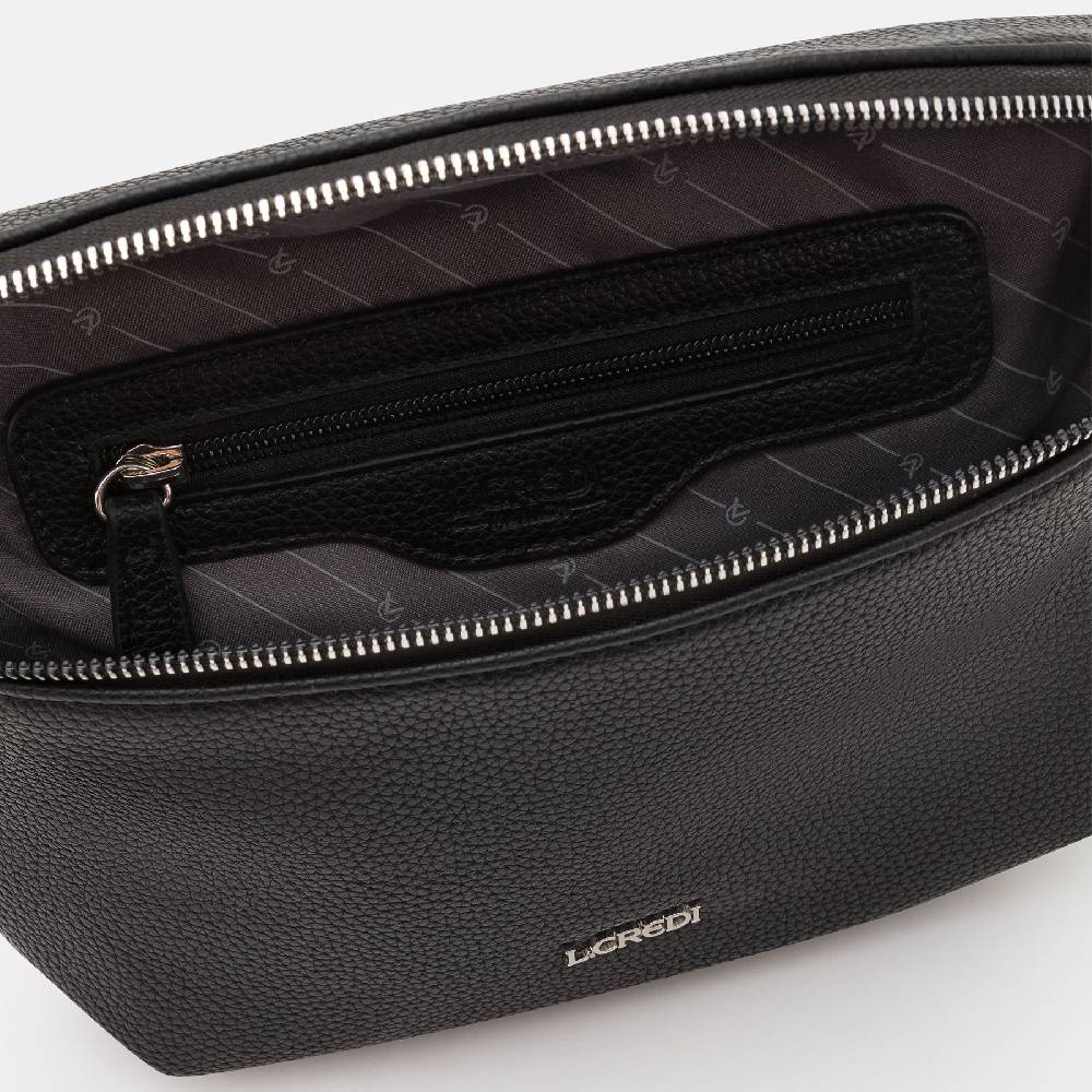 L. Credi Noliana Umhängetasche Schwarz