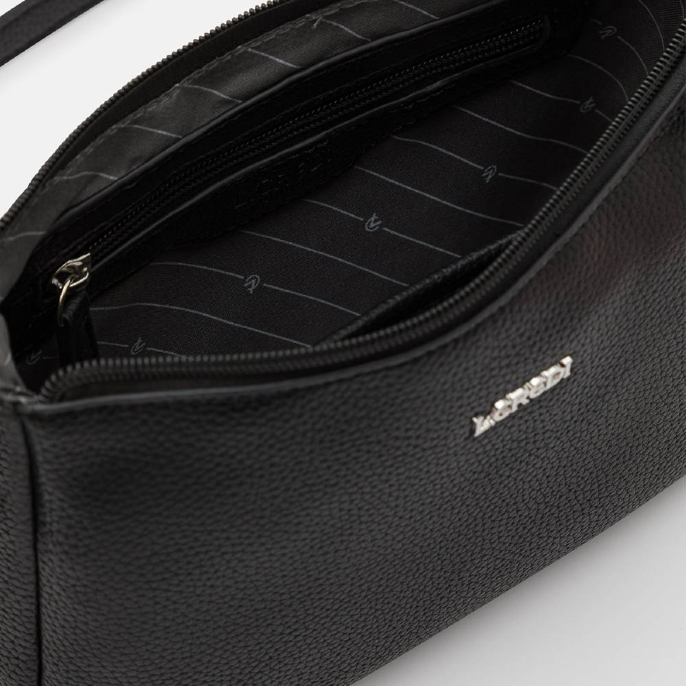 L. Credi Norika Umhängetasche Schwarz