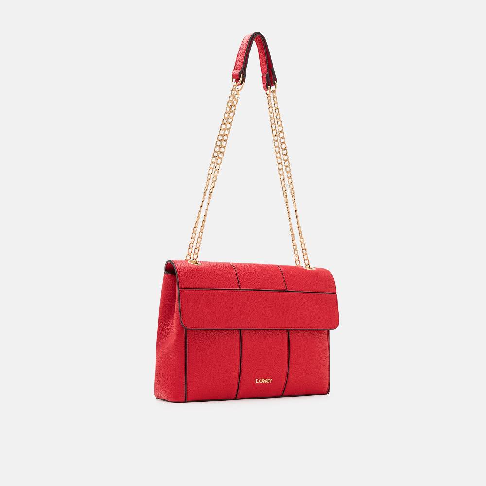 L. Credi Norina Umhängetasche Salsa