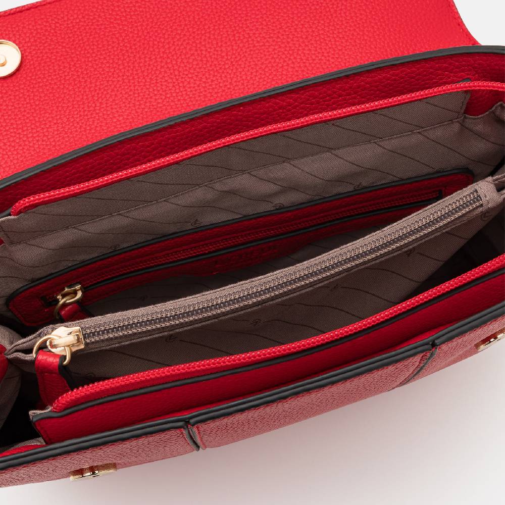 L. Credi Norina Umhängetasche Salsa