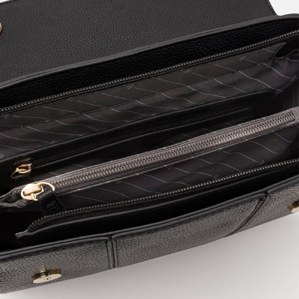 L. Credi Norina Umhängetasche Schwarz