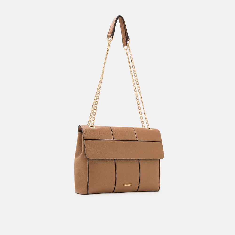 L. Credi Norina Umhängetasche Toffee