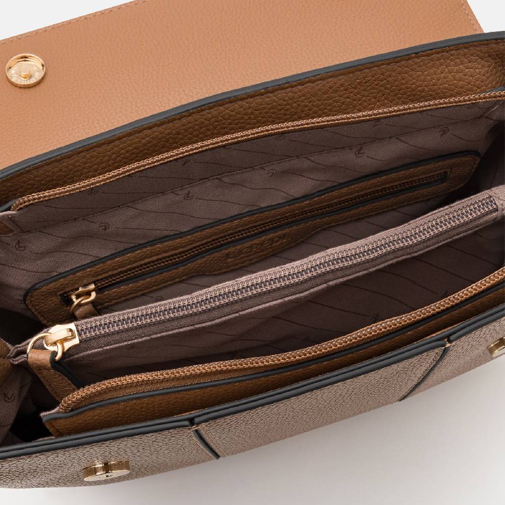 L. Credi Norina Umhängetasche Toffee